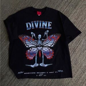 Black Graphic T-Shirt